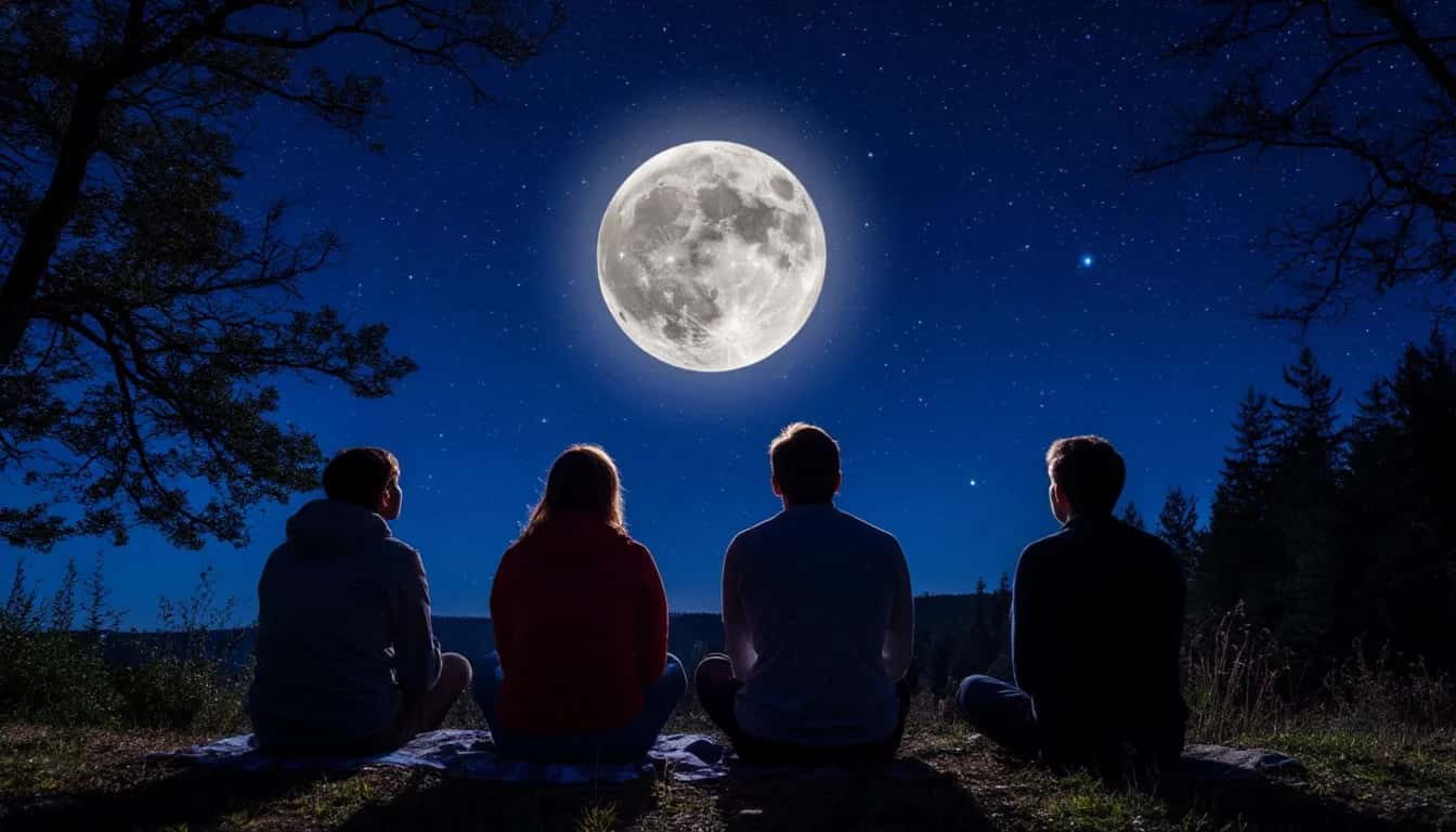 Не пропустите: в мае — редкое явление „голубая Луна“ и пик метеорного потока Эта‑Аквариды. Где и когда смотреть?