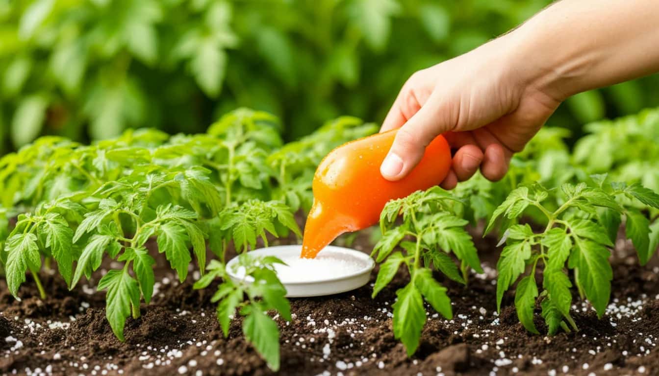 Поливаю рассаду томатов сахарным раствором — и она крепнет на глазах: простой лайфхак для дачи