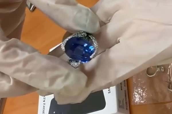 Брендовые украшения на 10 млн рублей обнаружили домодедовские таможенники в рюкзаке у пассажира   