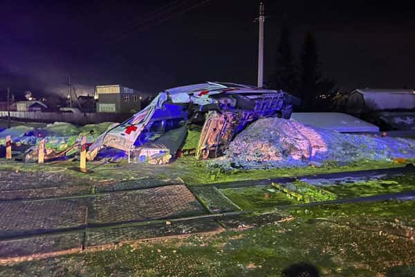Поезд столкнулся со скорой в Стерлитамаке 