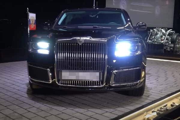 Путин поедет на инаугурацию на обновлённой модели Aurus Senat