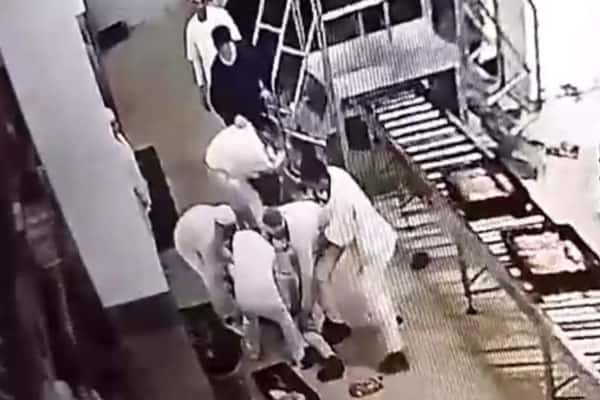 Работники подольского хлебокомбината устроили дуэль на батонах из-за дамы