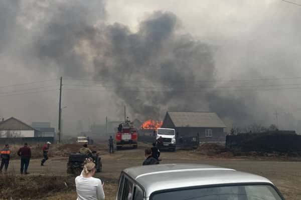 Более 30 садоводческих участков сгорело в Братске из-за сильных пожаров