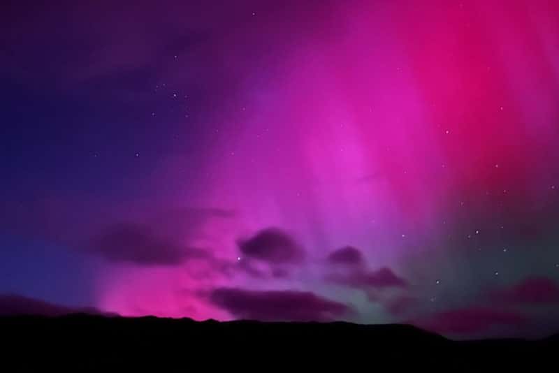 Ослабевшая днём магнитная буря вернулась с максимальными значениями