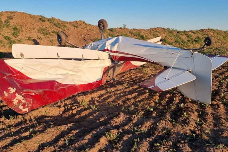 Под Владимиром владелец частного аэродрома разбился на самодельном самолёте