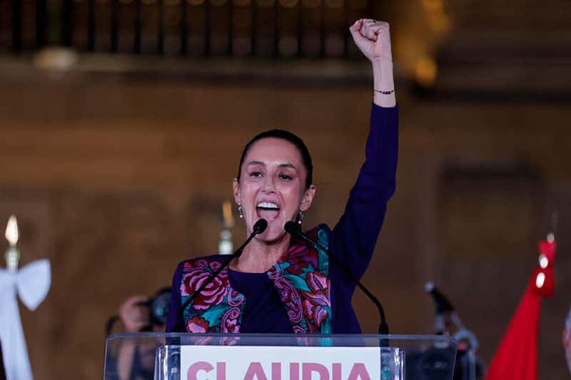 Клаудия Шейнбаум - первый еврейский президент в Мексике