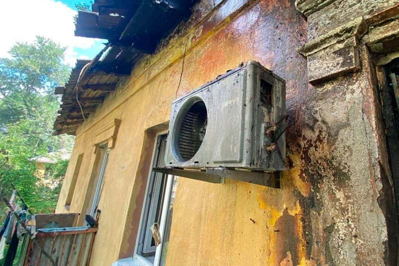 В Уфе сломанный кондиционер стал причиной пожара в жилом доме, двое погибли