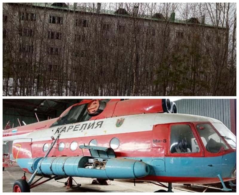 Психбольница и вертолет: в Карелии выставили на аукцион необычные лоты
