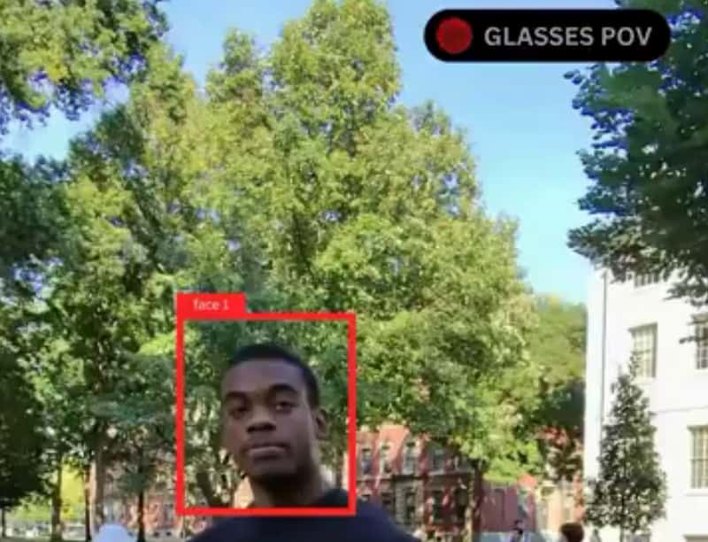 "Умные" очки: студенты Гарварда создали киберустройство, сканирующее человека