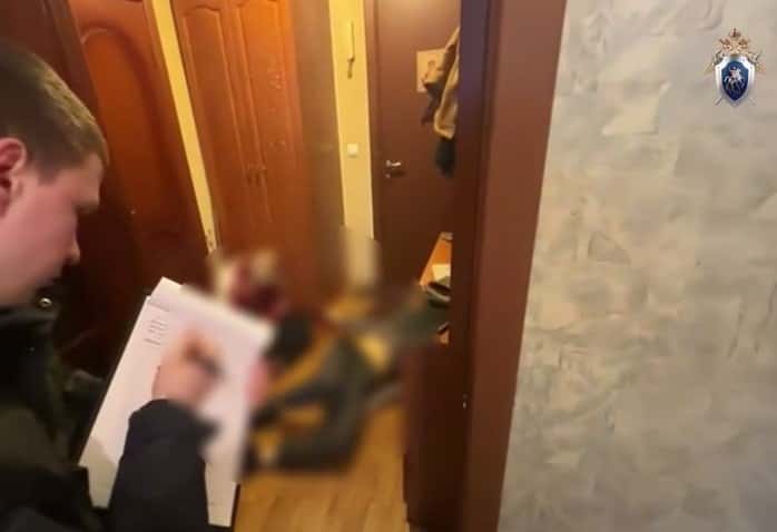 В Петербурге в квартире нашли трупы мужчины и женщины. Видео 