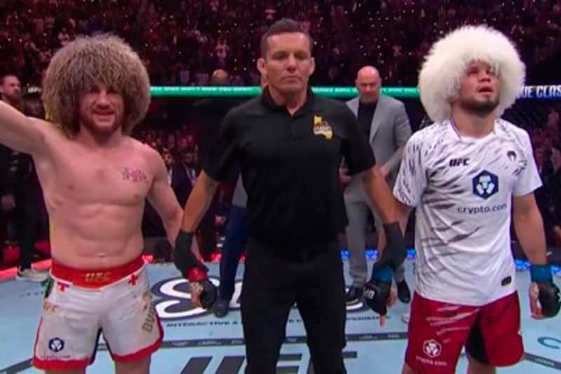 Умар Нурмагомедов проиграл свой дебютный бой грузину