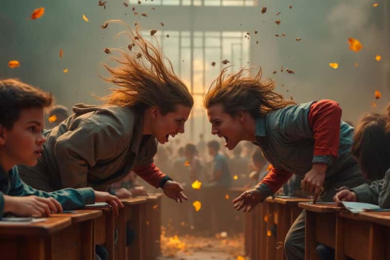 В Подмосковье школьник чуть не задушил подростка во время драки