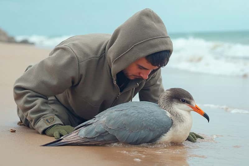 Волонтеров, спасающих птиц на Черном море, обязывают регистрироваться и вакцинироваться