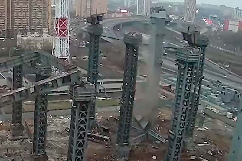 Горнолыжный комплекс "Снежком" уничтожает жилые многоэтажки в подмосковном Красногорске