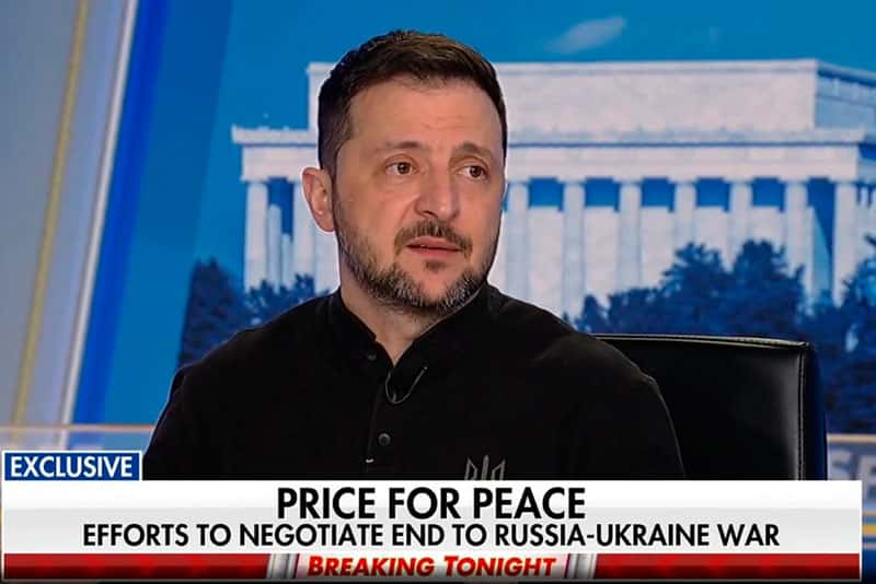 После конфликта в Белом доме Президент Украины Владимир Зеленский выступил на Fox News
