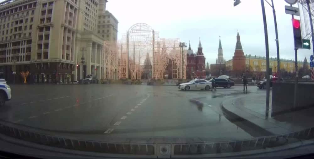 В Москве мужчина попытался перекрыть кремлевский кортеж