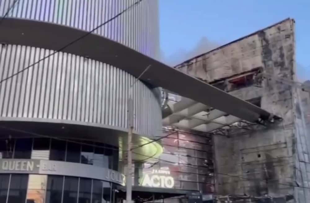 В Ростове-на-Дону вспыхнул торговый центр