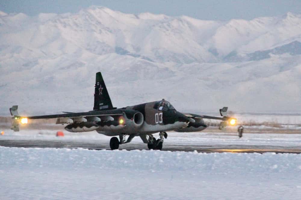 В Приморском крае разбился штурмовик Су-25