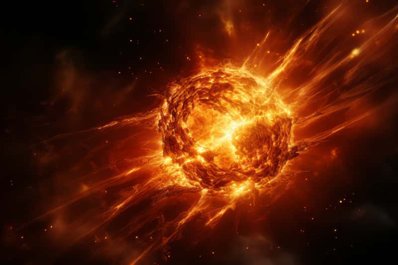 На Солнце зафиксировали пять мощных вспышек подряд