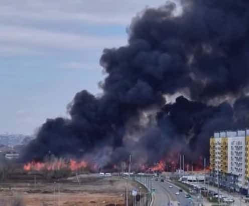 В Самаре 300 человек эвакуировали из-за пожара около детского сада