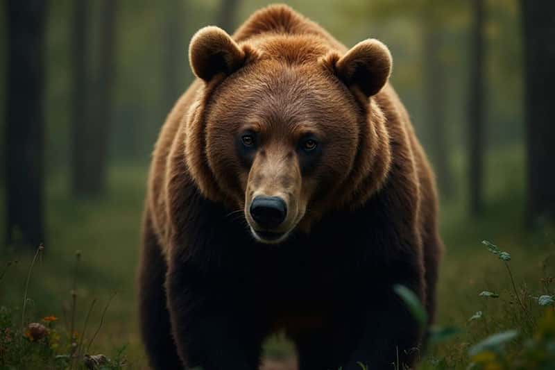 Без воды и корма — в Иркутской области бросили медведицу, жившую в зоопарке 