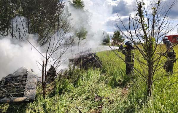 Под Коломной рухнул самолет, погибли люди: что известно