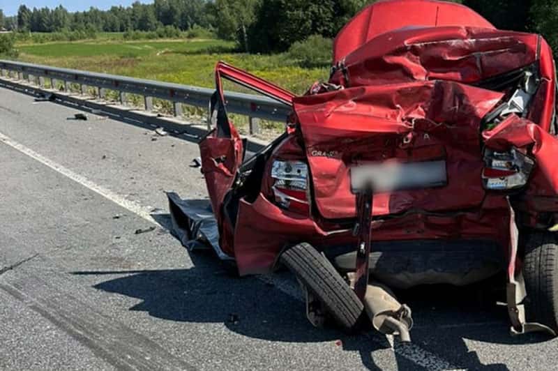 В Подмосковье фура наехала на стоявшие на обочине авто и убила девочку