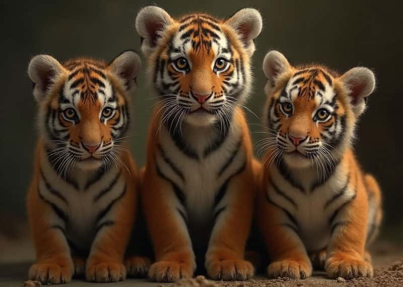 В зоопарке Лейпцига усыпили трёх амурских тигрят из-за отказа матери