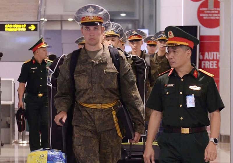 Российские военные прибыли во Вьетнам для участия в параде к 80-летию Национального дня