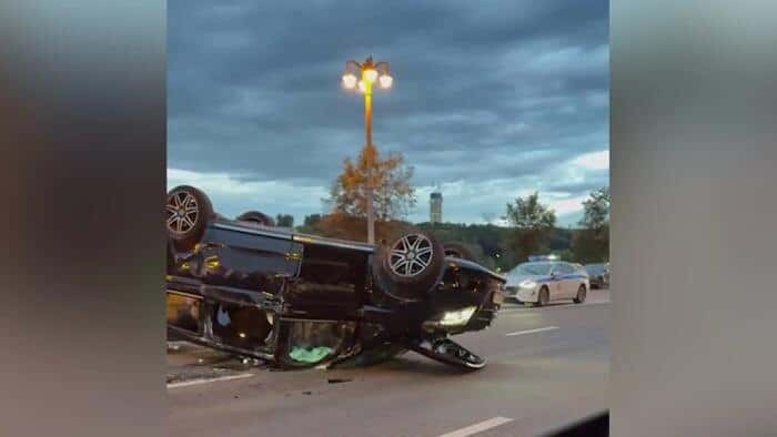 Туристы из Саудовской Аравии пострадали в результате жёсткого ДТП с BMW в центре Москвы