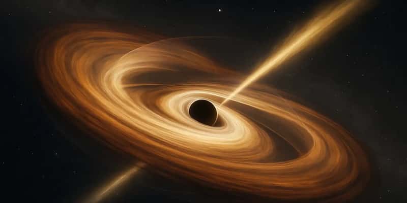Учёные впервые напрямую увидели, как чёрная дыра «закручивает» пространство