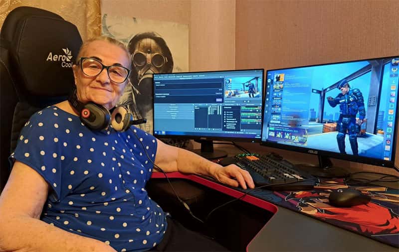 77-летняя стримерша из России выиграла международную премию за момент в CS2