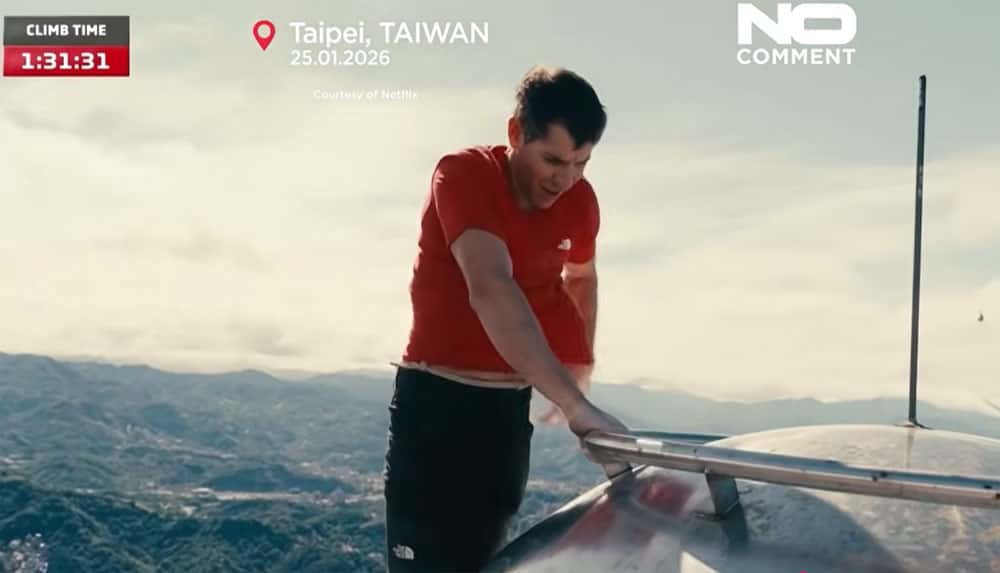 Риск ради рекорда: Хоннольд взял один из самых высоких небоскрёбов мира