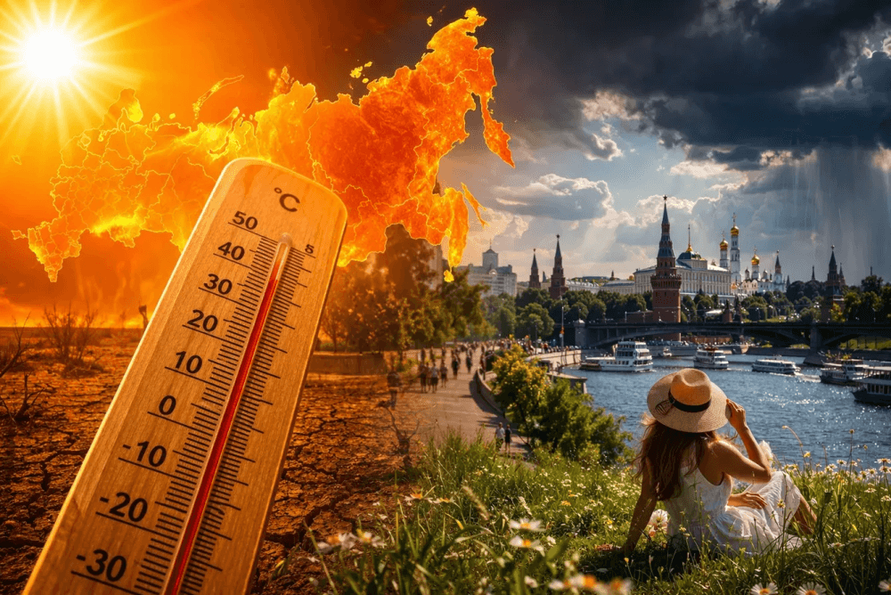 Россию накроет аномальная жара летом 2026 — синоптики предупредили о температуре выше нормы во всех регионах