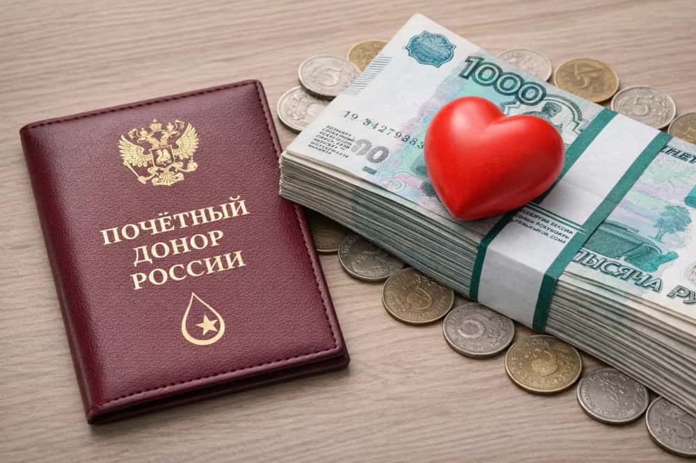 Почетным донорам заплатят почти 20 тысяч рублей в 2026 году: какие льготы доступны и почему получить это звание не так просто