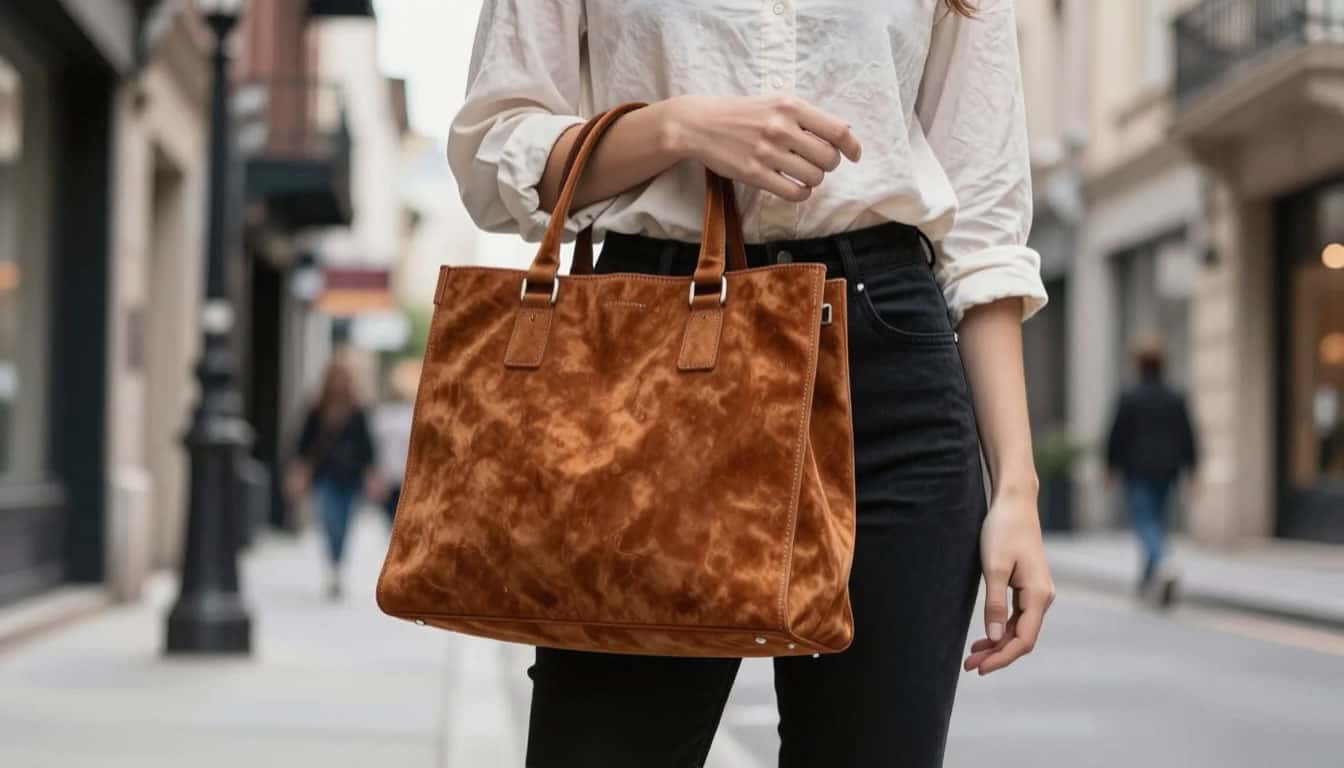 Хотела выбросить старую сумку, но передумала: замш снова в моде - главный хит 2026