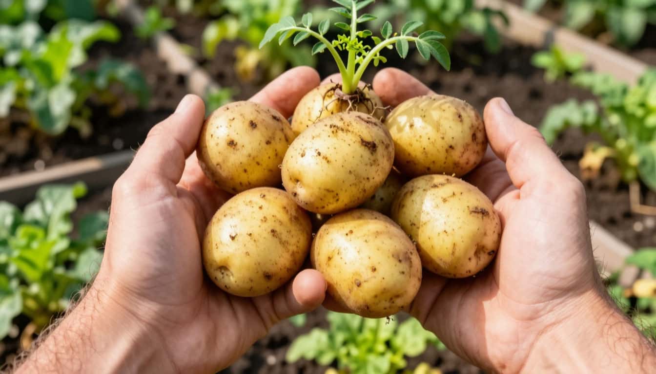 Урожай картошки уже в мае — да, это реально! Без теплицы, с крупными клубнями и без всякой магии