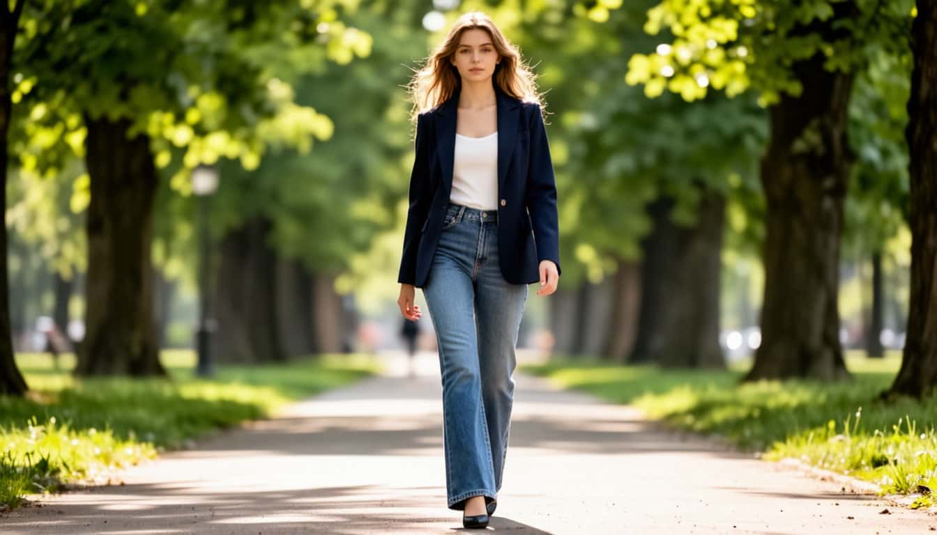 Купила джинсы из 90‑х: мои ноги выглядят длиннее, а образ — свежее — от комплиментов нет отбоя