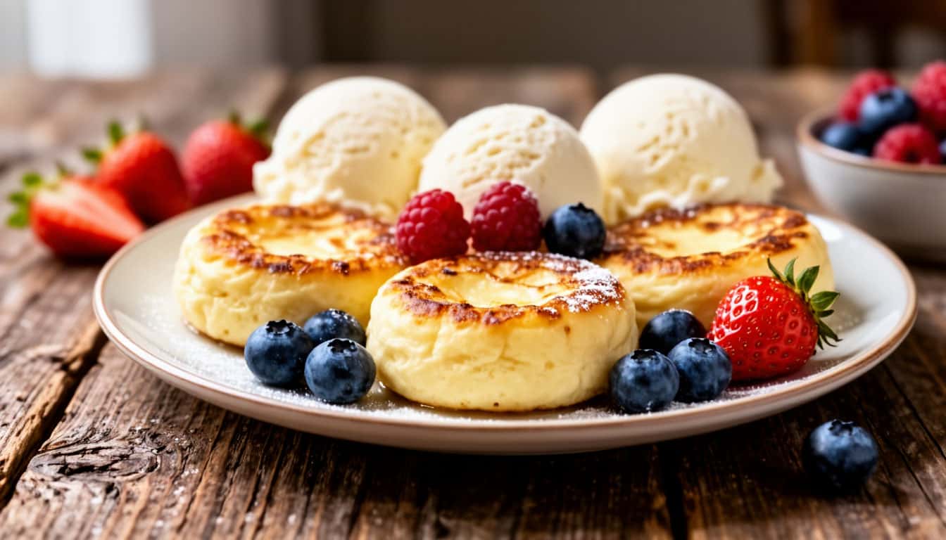 Готовлю творожные оладьи за 10 минут: просто смешиваю все в миске и на сковороду -  готовь хоть каждый день