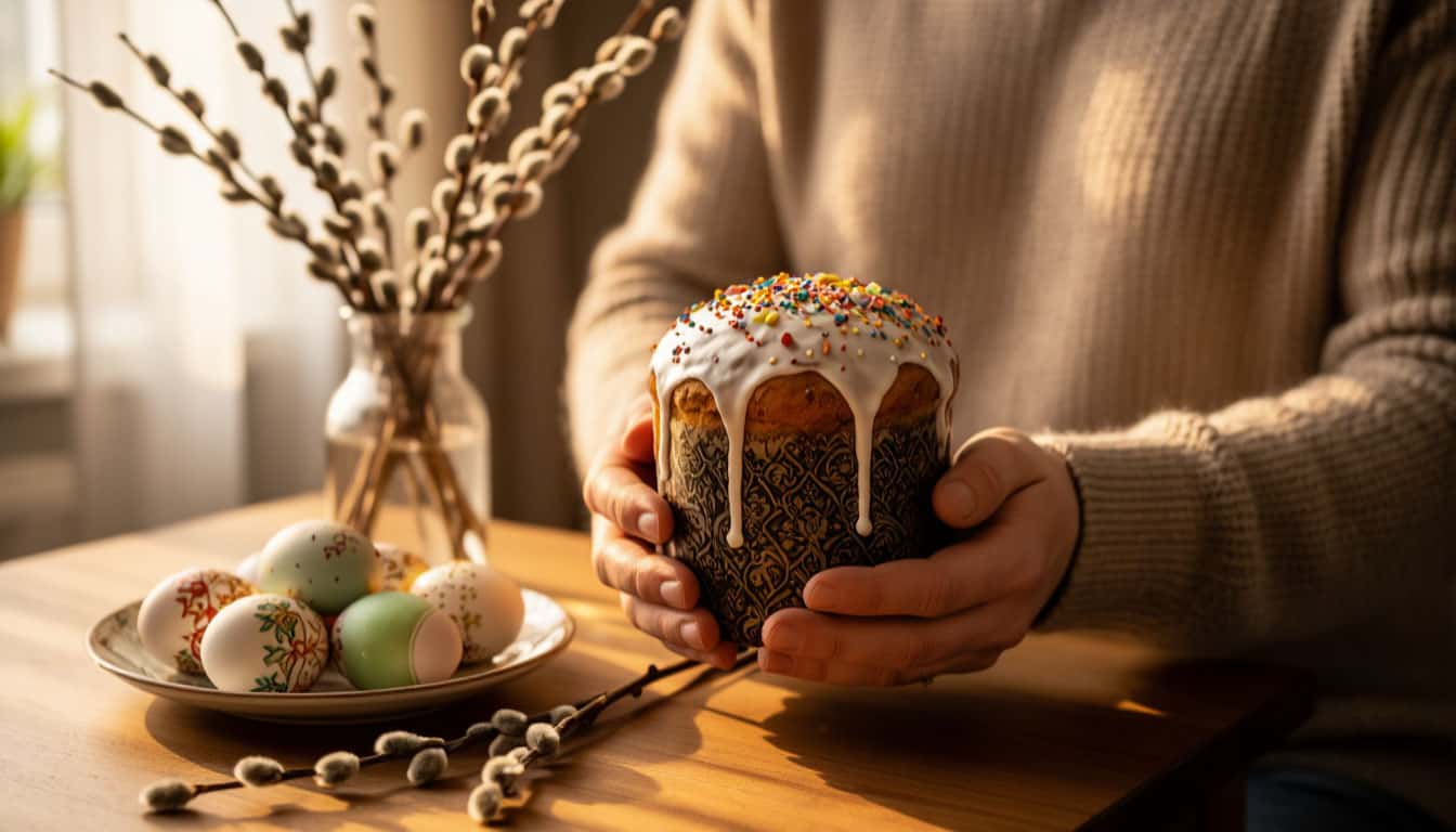 Следую 3 простым шагам — и получаю идеальный кулич без дрожжей за час: больше никакой возни с тестом