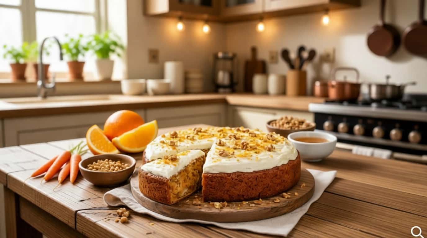 Готовлю кекс всего из пары апельсинов и морковки — быстро все смешала в одной миске, а результат поражает: он вкуснее любого торта