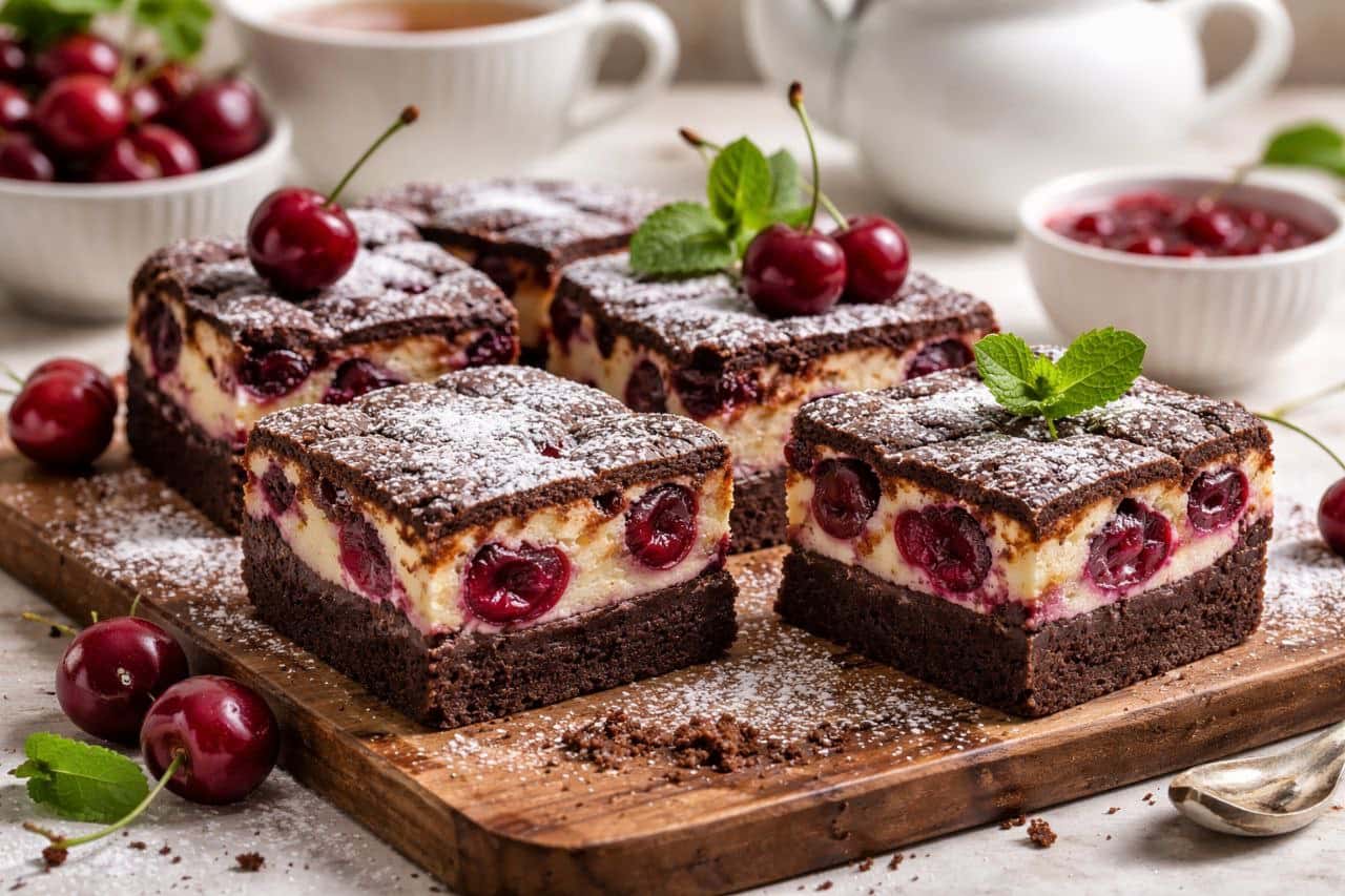 Беру пачку творога и замороженную вишню: получаются брауни, каких вы еше не пробовали - быстро и просто готовлю гору вкуснятины