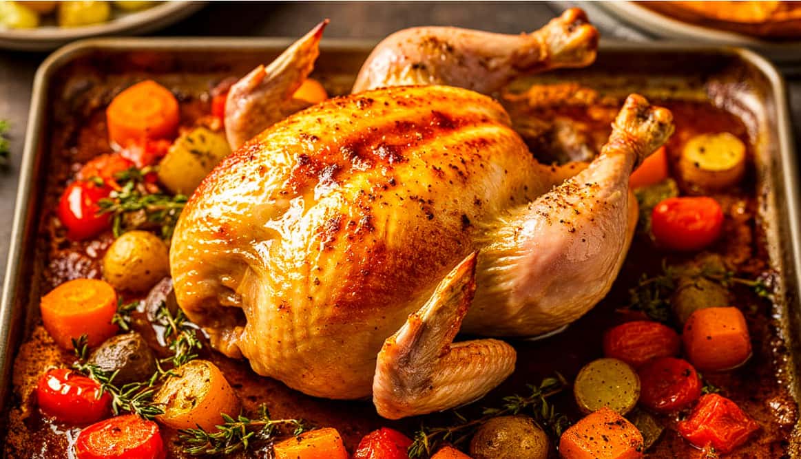Запекаете курицу целиком и она сухая? Исправим за 5 минут подготовки: 5 простых правил от шеф‑поваров и вас будут просить приготовить ее снова