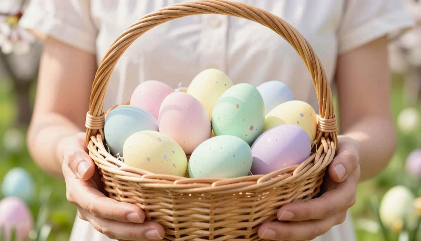 Хватит возиться с шелухой: покрасьте яйца в рисе, узор проявится сразу - трачу на яйца 5 минут и  ни одного рубля