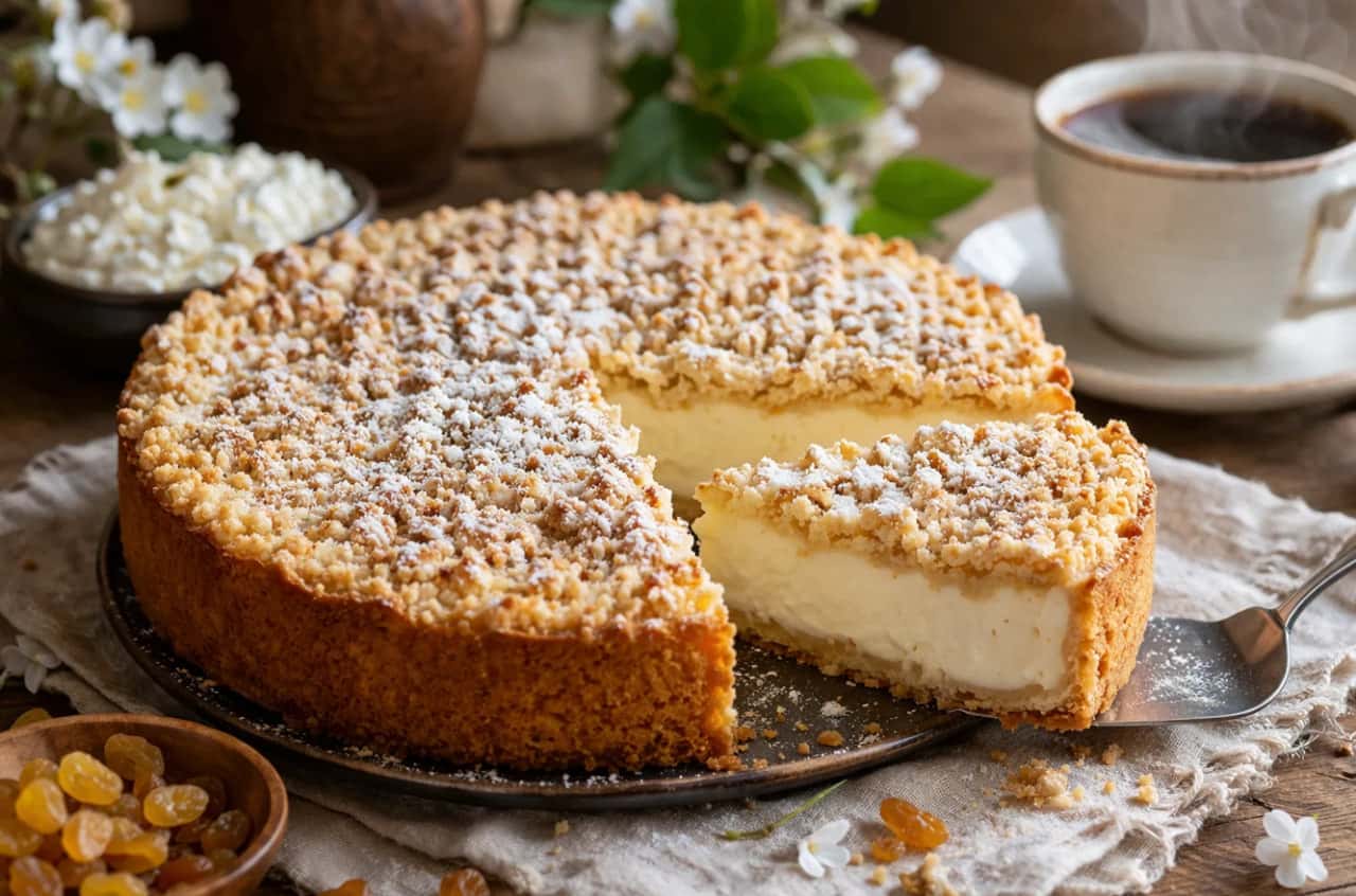 Ленивый творожный пирог за 20 минут: тает во рту и заменяет сырники и ватрушки: эта вкусняшка покоряет с первого кусочка