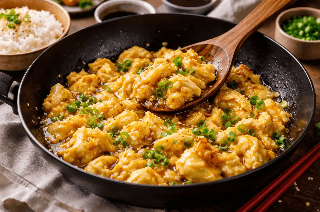 Обычные яйца больше не готовлю: попробовала яичницу по-китайски и не могу оторваться -  получается как в азиатском кафе