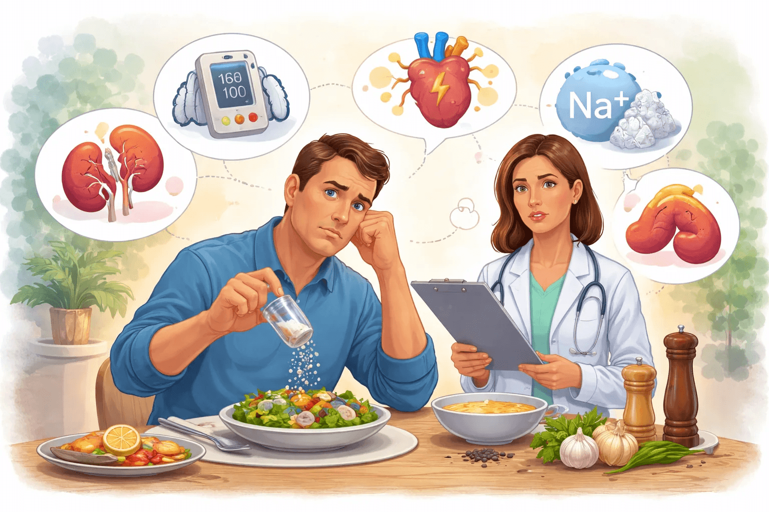 Постоянно досаливала еду — оказалось, это опасный сигнал: врач назвал 3 "звоночка" для здоровья