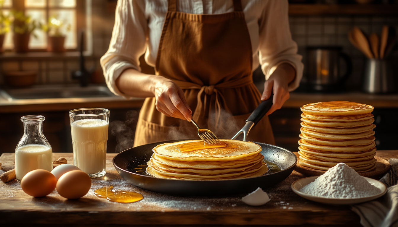 Не все знают: 2 ложки в тесте — и блины не прилипают к сковороде. Проверенный лайфхак для идеального завтрака