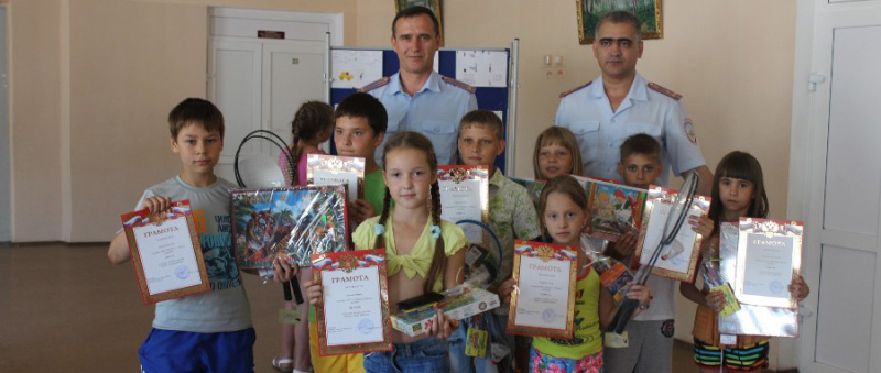 В Самарской области полицейские подвели итоги конкурса детских рисунков