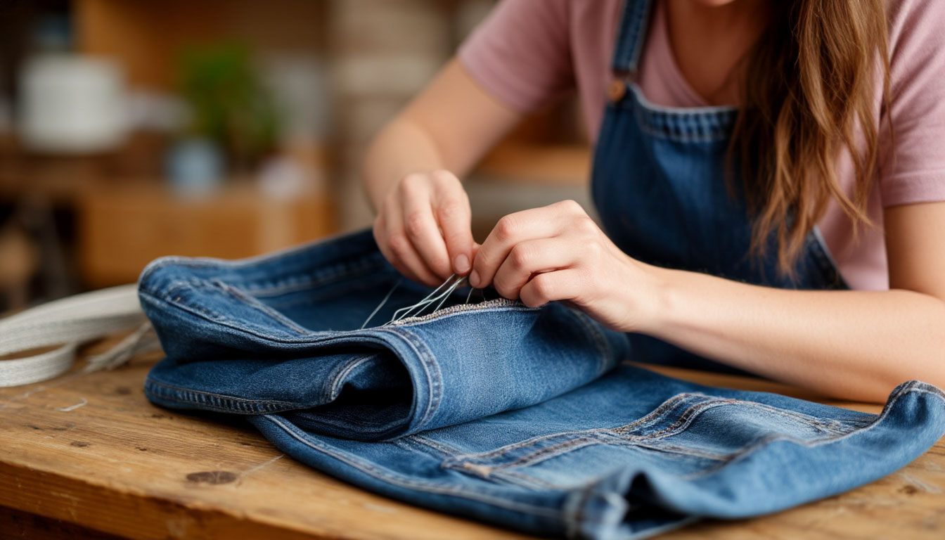 Старые джинсы — не мусор: 5 крутых идей для переделки, которые получаются с первого раза и служат годами